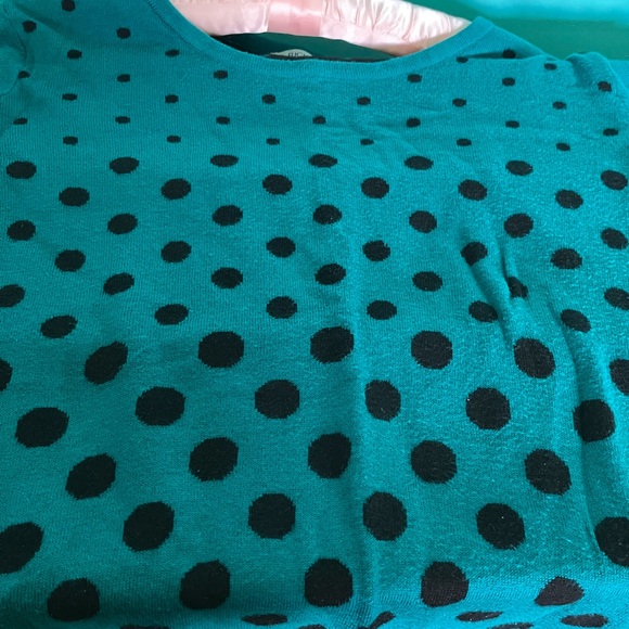 Teal & black sweater - Picture 2 of 8